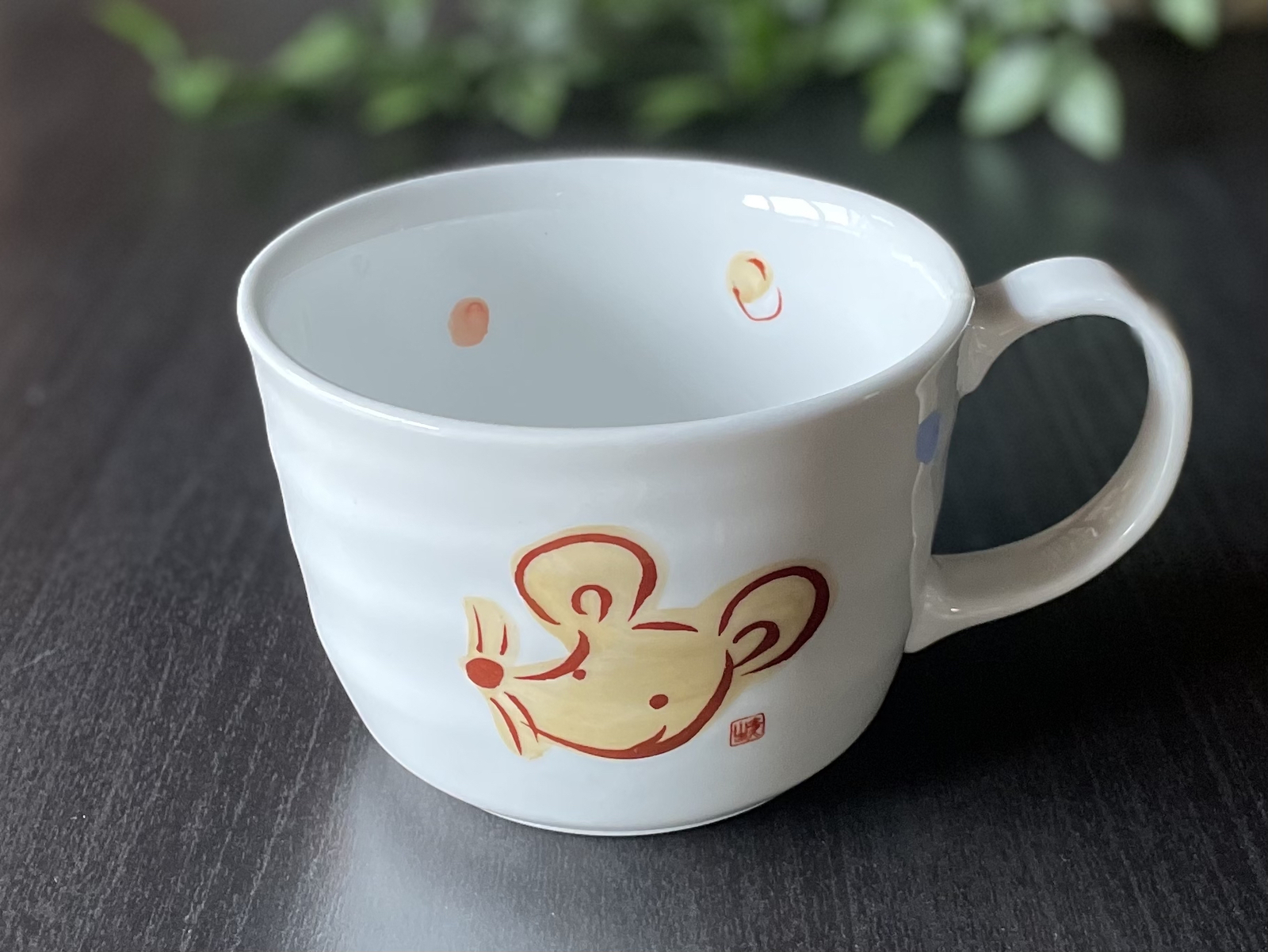 十二生肖 儿童餐具·拿铁碗 ＜鼠＞