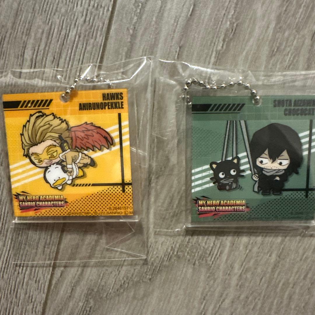 My Hero Academia Sanrio Acrylic Keychain 2-Piece Set