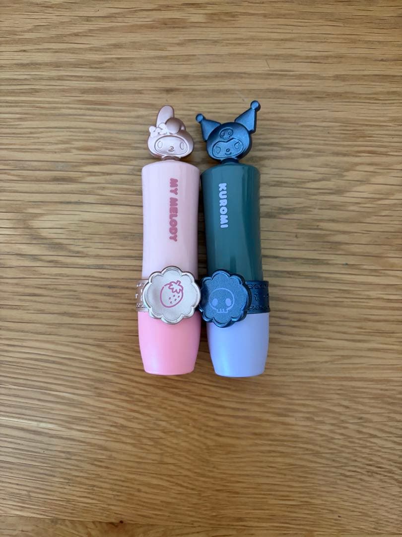 My Melody Kuromi Lip Case 2-Pack