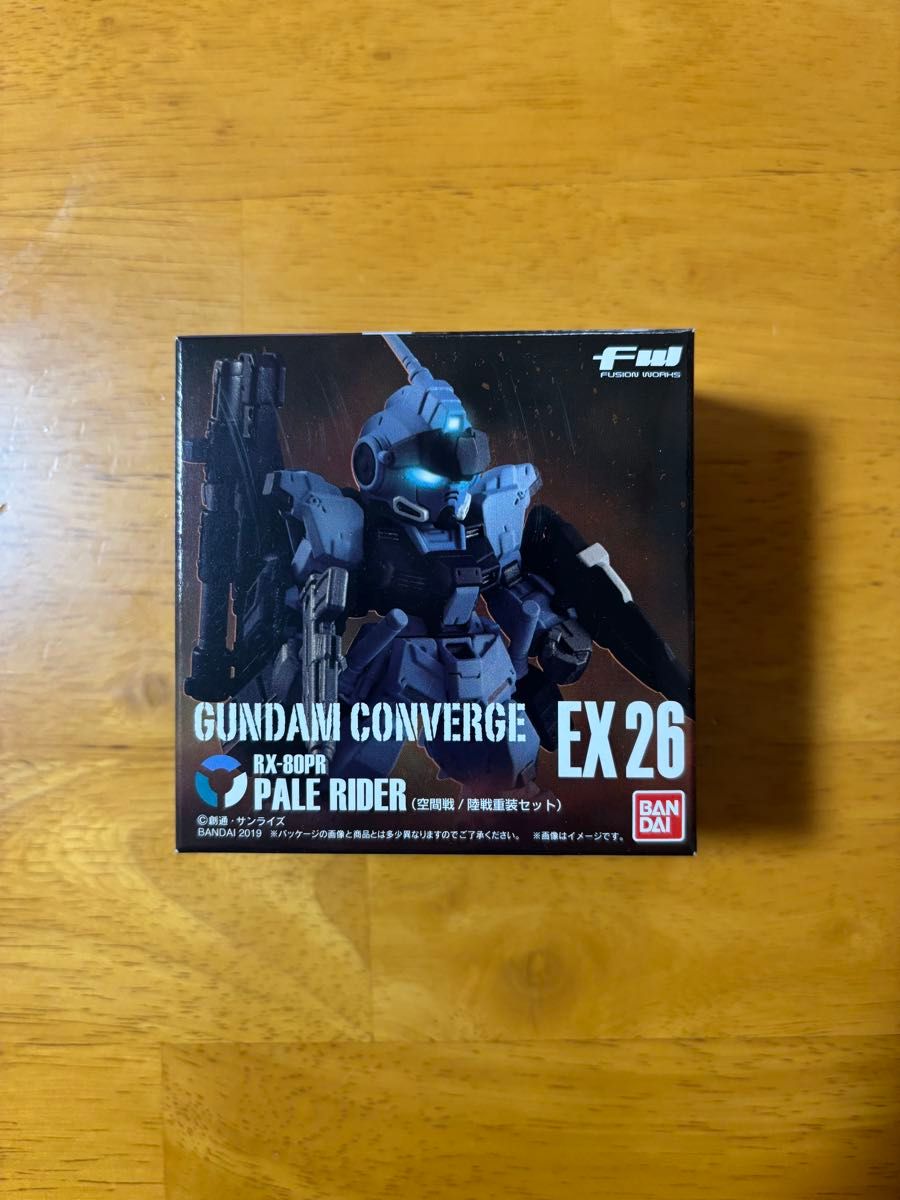 FW GUNDAM CONVERGE EX26 Pale Rider Space/Land Heavy Equipment Set Figure