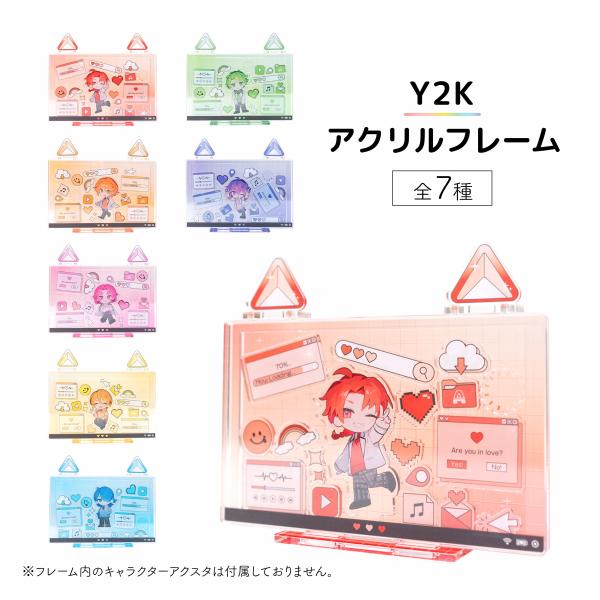 Y2K トレカフレーム 推し活 推し活グッズ アクリルLabo アクリル おしゃれ 可愛い アクスタフレーム ネオレトロ