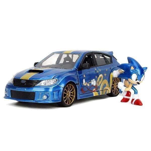 Sonic the Hedgehog Mini Car Subaru Impreza WRX STI