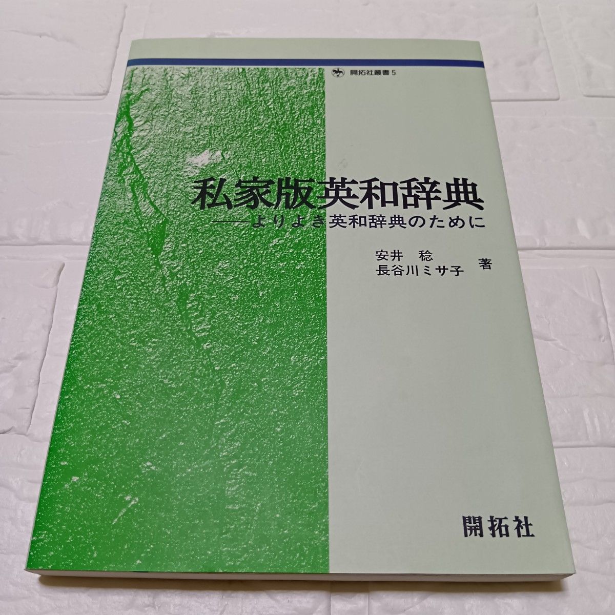 私家版英和辞典——为了更优秀的英汉词典 / 安井稔 / 长谷川美佐子