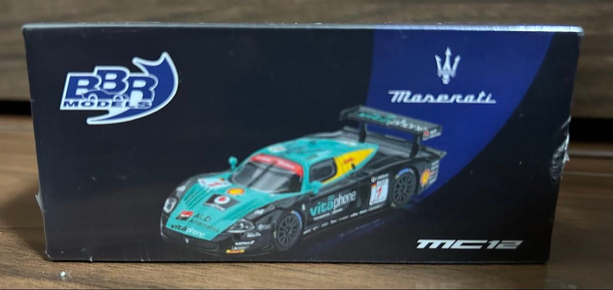 New, unused, unopened BBR 1/64 Maserati MC12 Spa 24H 2008 Winner #1 Vitaphone