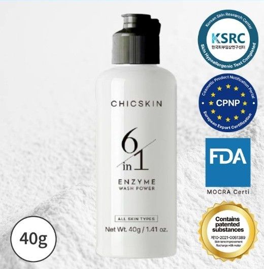 CHICSKIN 6 in 1 enzaim洗粉
