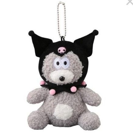 Brunch Brother x Sanrio Characters Plush Mascot Bunny x Kuromi Collaboration Cute Goods Marks