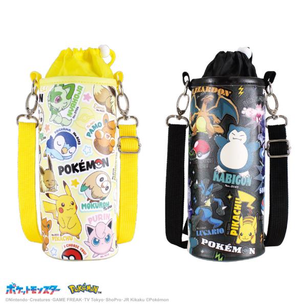 ポケモン 水筒カバー グッズ ティーズファクトリー ポケットモンスター ボトルカバーL メーカー公式