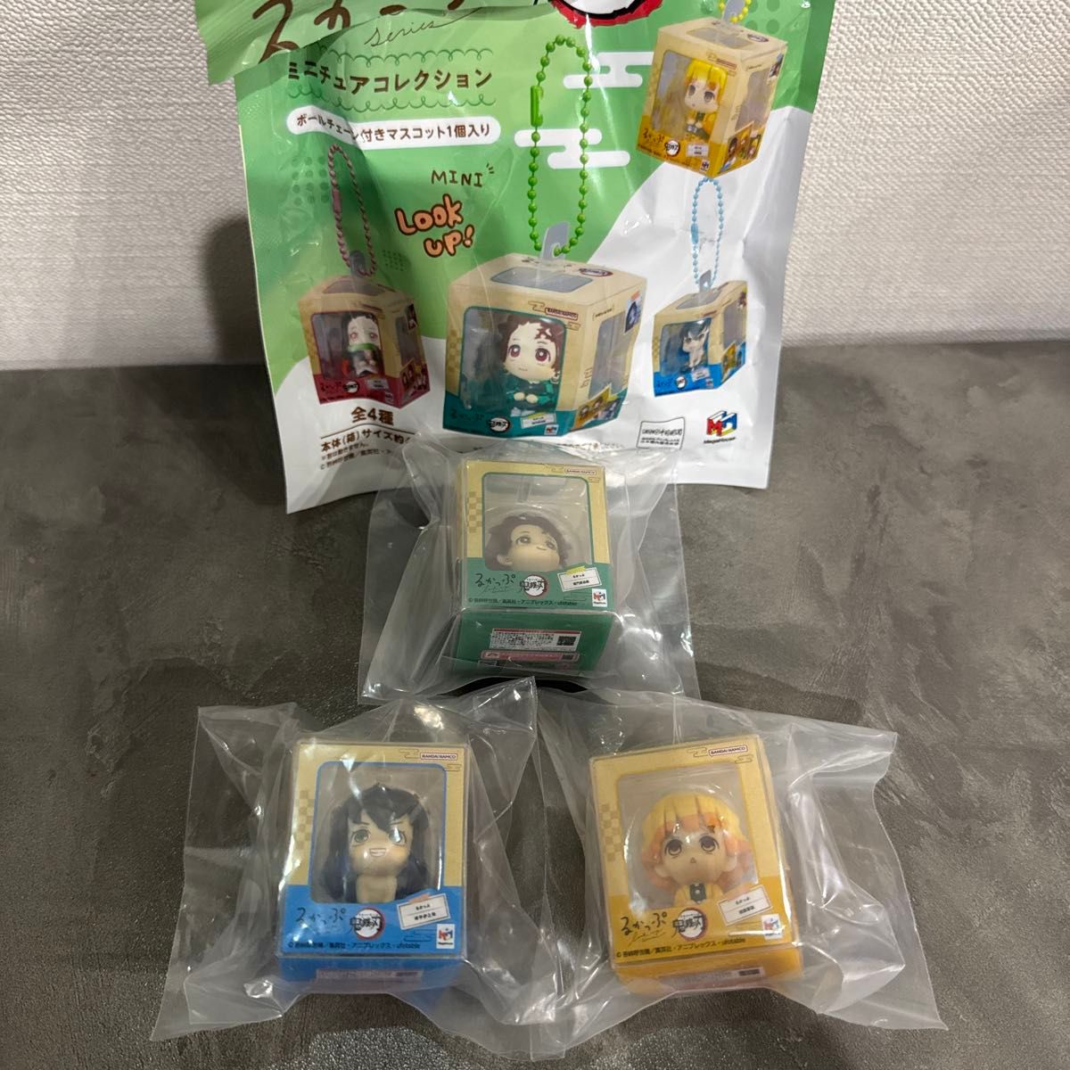 鬼灭之刃 杯装迷你收藏系列 3种套装 手办 灶门炭治郎 嘴平伊之助 我妻善逸