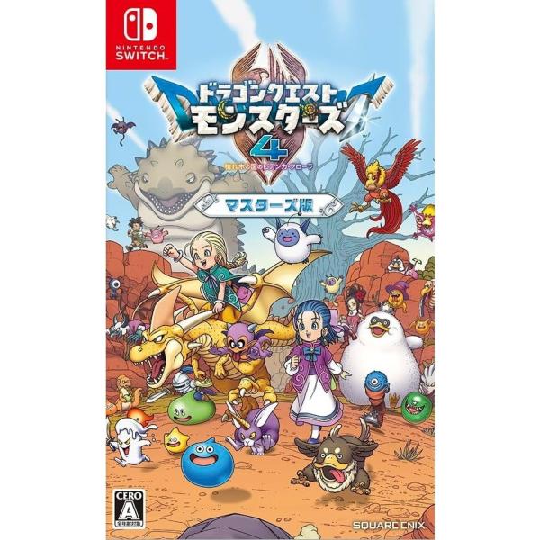 『予約前日出荷』{Switch} 早期特典付 ドラゴンクエストモンスターズ4 枯れ木の国のビアンカ・フローラ マスターズ版 スクウェア・エニックス(20261203)