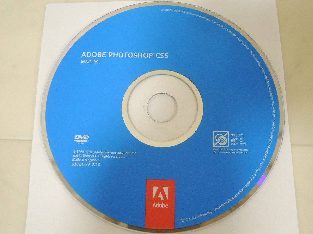 A-06199 ● Adobe Photoshop cs5mac日语版