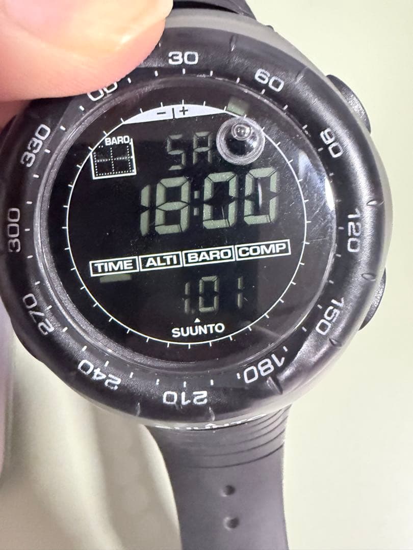 Discontinued masterpiece! SUUNTO VECTOR digital wristwatch