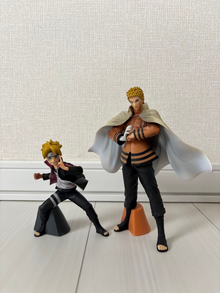 一番奖品 BORUTO－博人－ 火影忍者漩涡鸣人、漩涡博人 2件套手办