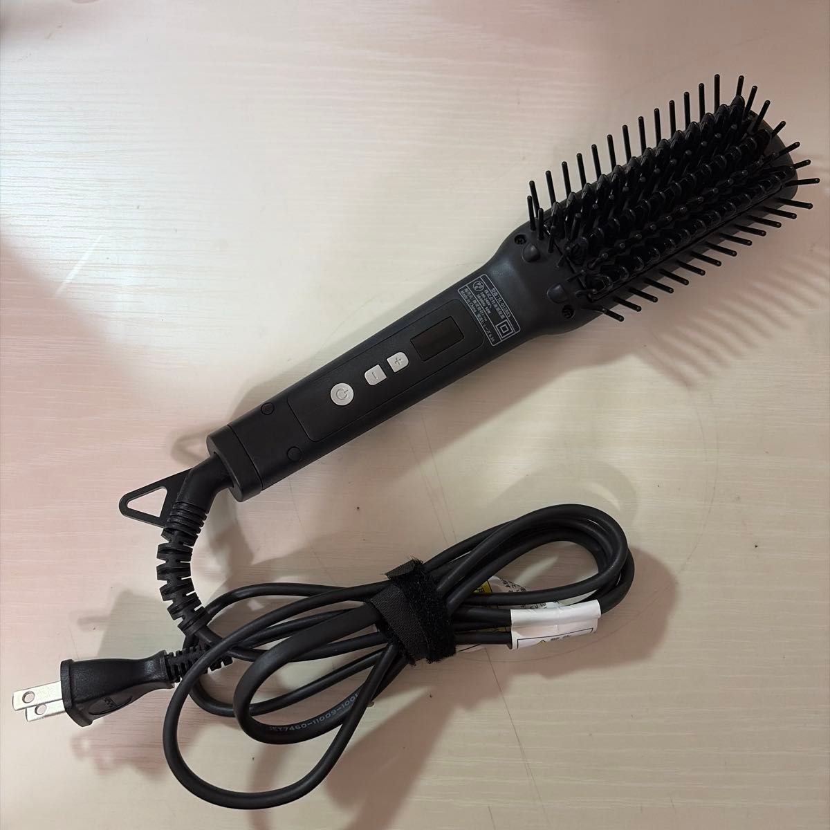 SALONIA サロニア ストレートヒートブラシ SL-012BKS ブラック