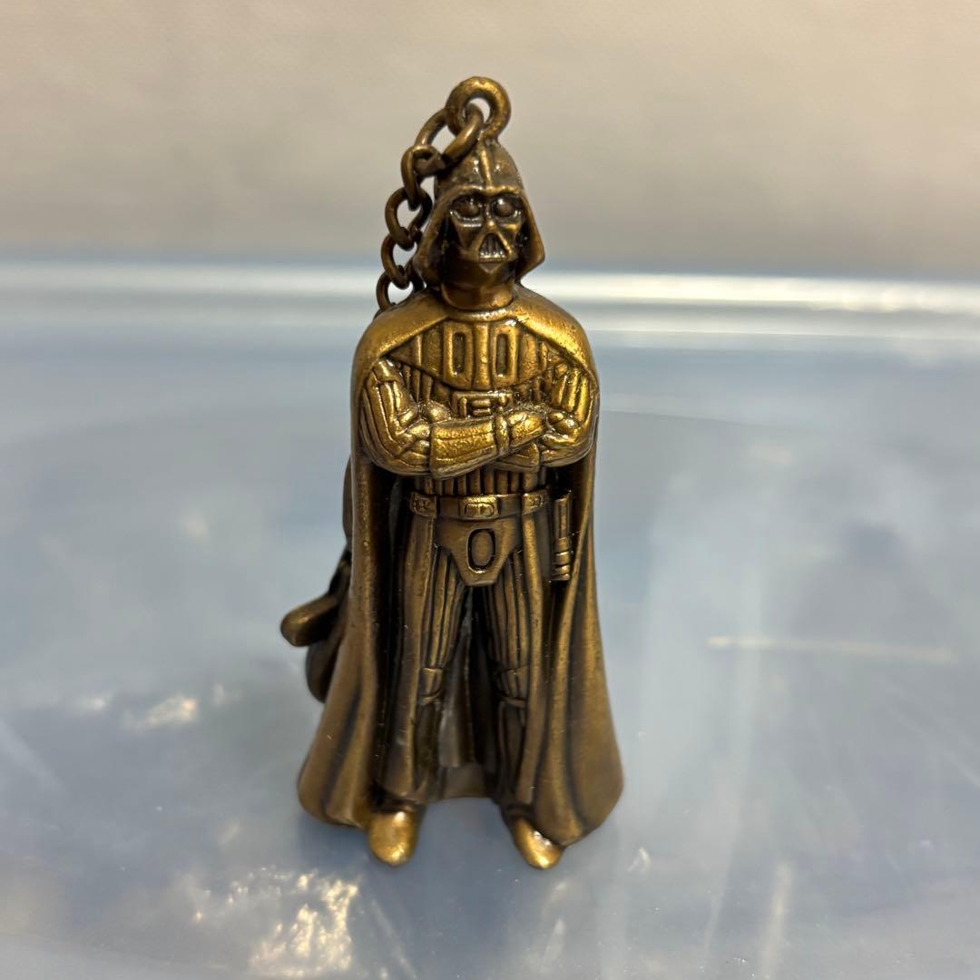 Darth Vader Keychain Bronze Star Wars Vintage Figure