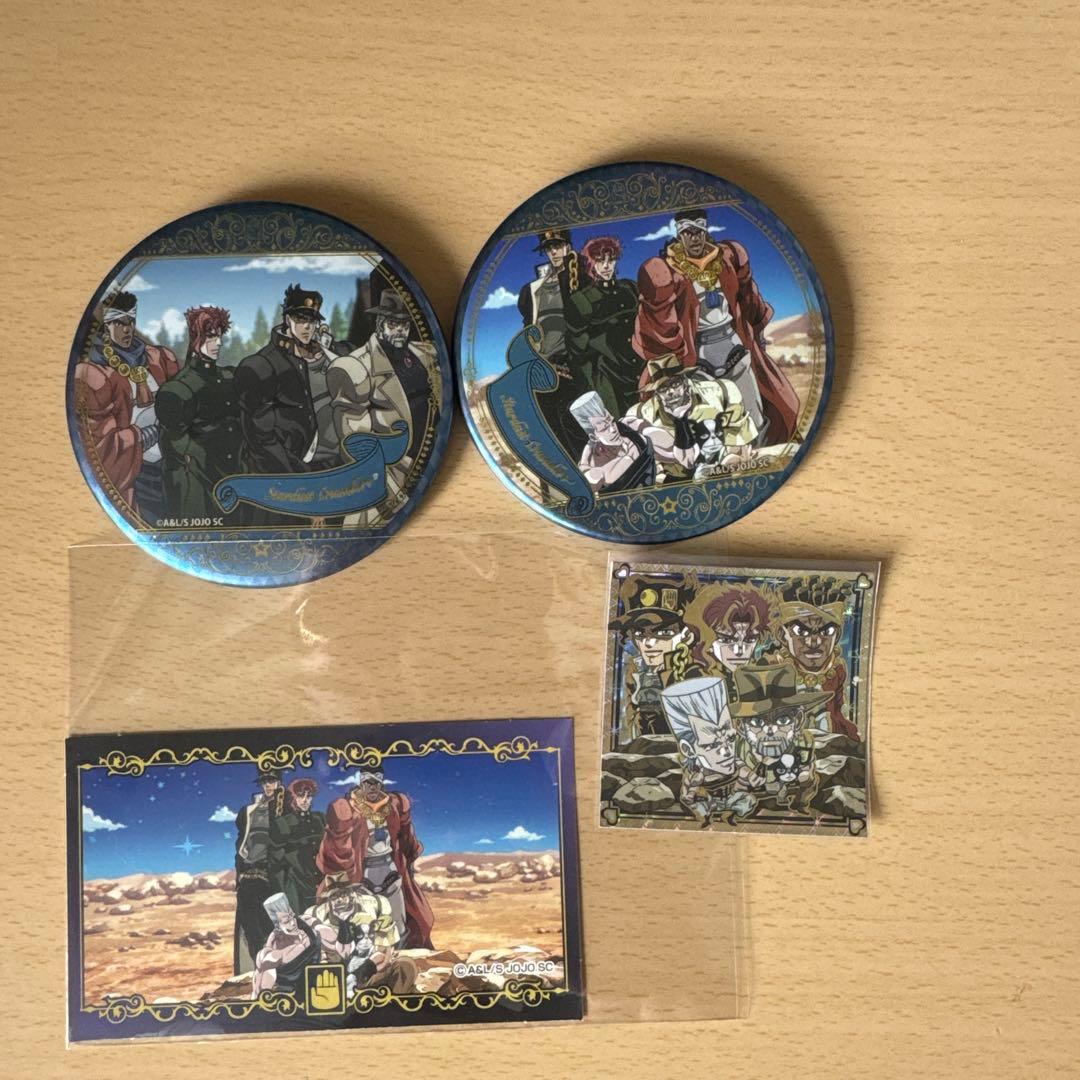 JoJo's Bizarre Adventure: Stardust Crusaders Can Badge Sticker