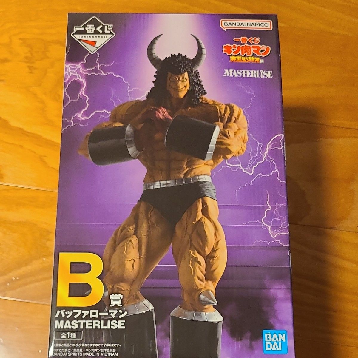 一番赏 筋肉人 完美超人始祖篇 B奖 水牛人 MASTERLISE 手办