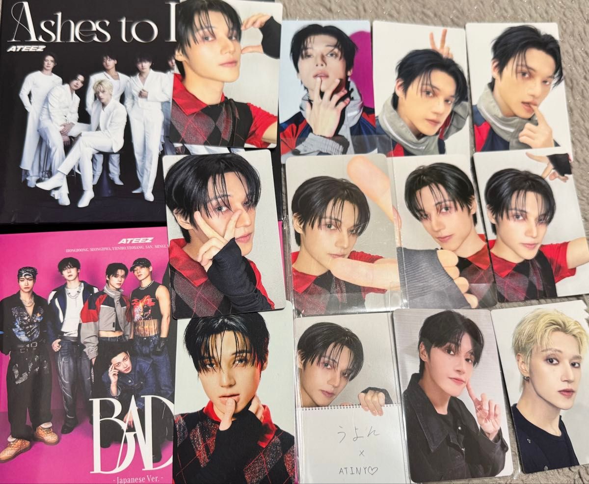ATEEZ CD +收藏卡 吴扬《灰烬之光》 BAD