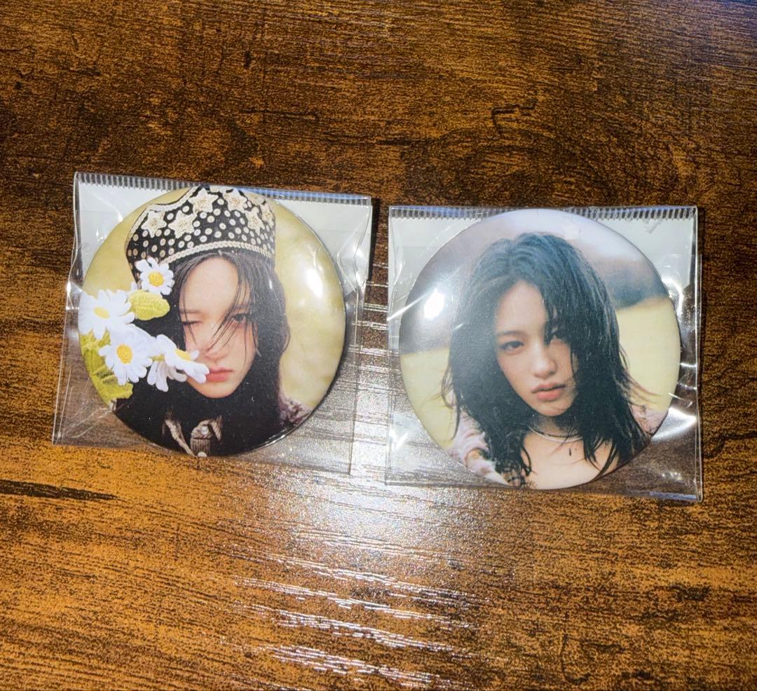 IVE Yujin Gaul Can Badge Set