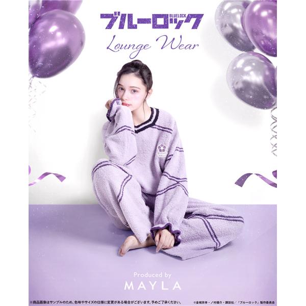 MAYLA miller blue lock商品服装房间服装蓝锁图标休息室带透明文件夹的御影玲王女士自由尺寸