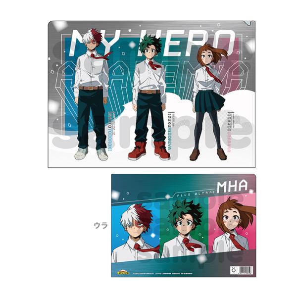 My Hero Academia Clear File A Green Tani, Liehii, Stomp 4901772396598 [Flight M 1/10]