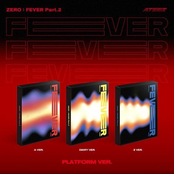ATEEZ官方商品ZERO: FEVER Part.2 (Platform ver.)/CD专辑aities achize韩国K-POP
