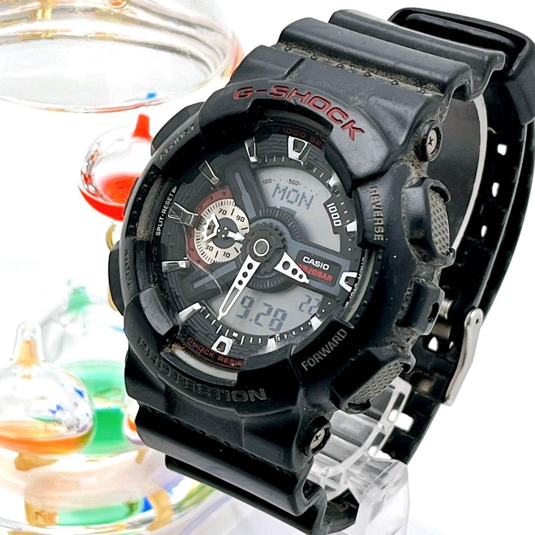 CASIO Working Model G-SHOCK GA-110-1AJF Analog-Digital Men's Watch