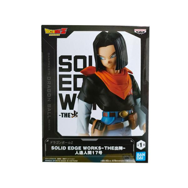 龙珠Z 稳固边缘作品 出阵 人造人17号 单品 手办 动漫 角色 奖品 Banpresto 周边商品
