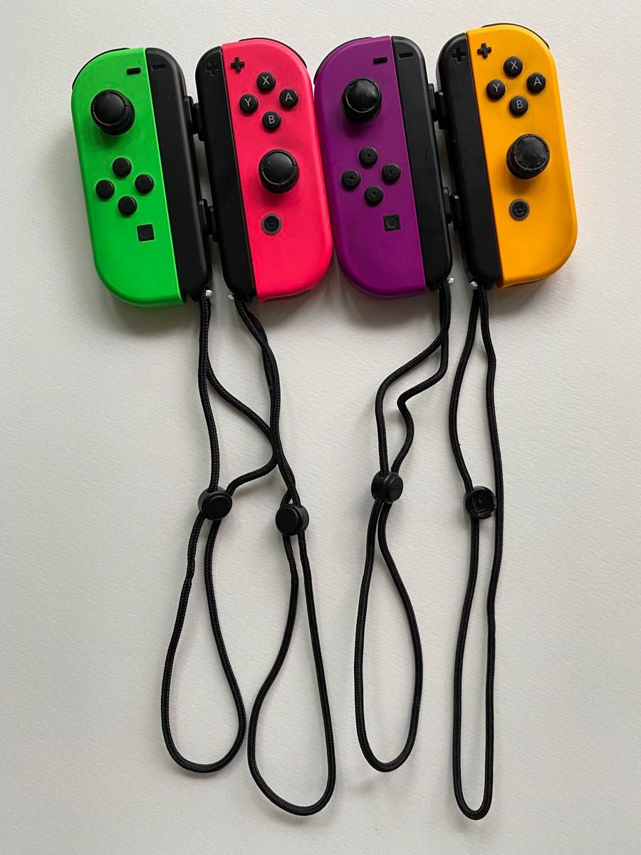 【废品】Nintendo Switch joycon霓虹灯绿色霓虹灯紫色霓虹灯橙色
