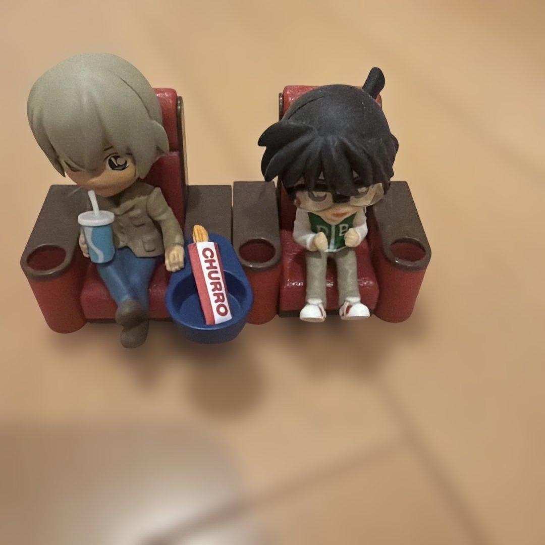 Detective Conan Mini Figure 2-Piece Set Movie Theater