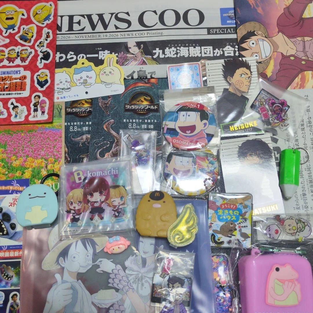 Uncategorized Anime Character Goods Lot Sale Can Badges Acrylic Set