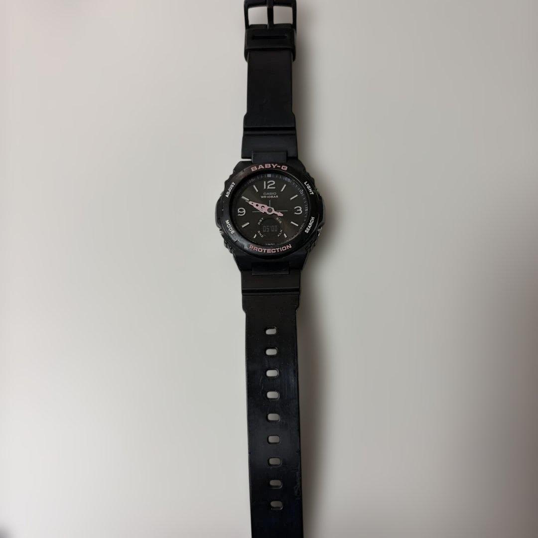 CASIO BABY-G Wristwatch Black Pink
