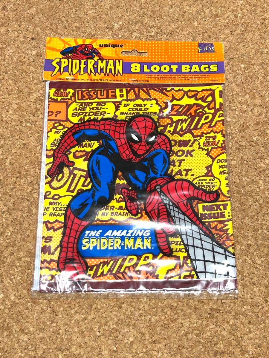 蜘蛛侠路线包聚会包8套MARVEL聚会商品