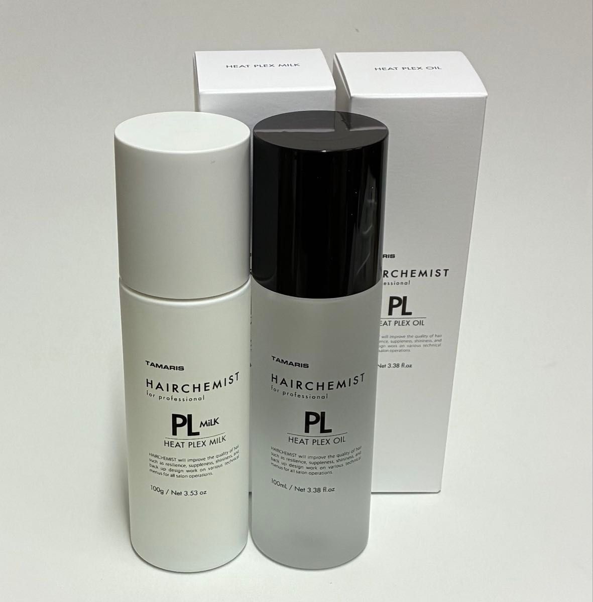 TAMARIS Hair Chemist Heat Plex Oil 100ml Milk 100g