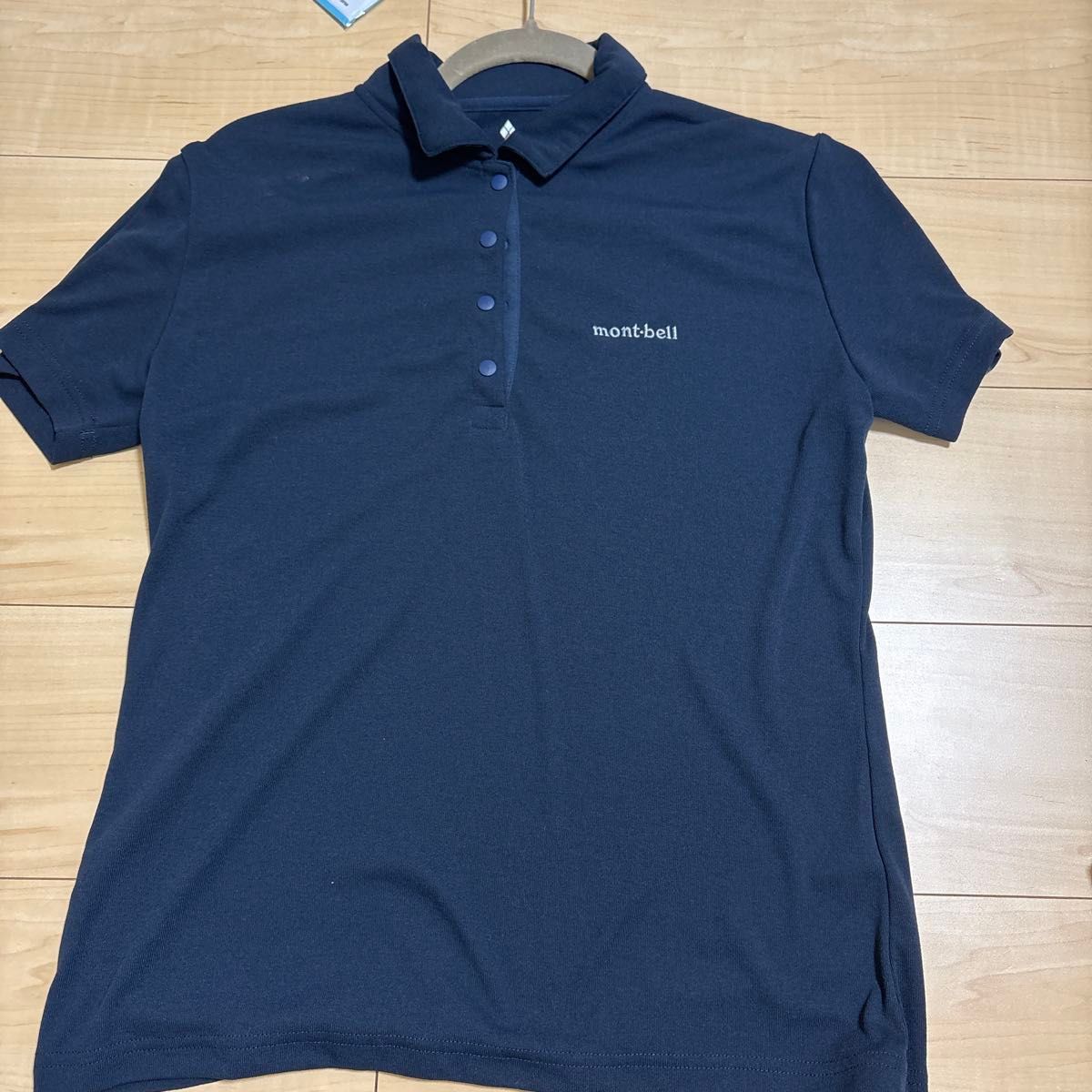 蒙贝尔 半袖Polo衫 海军蓝 户外用品