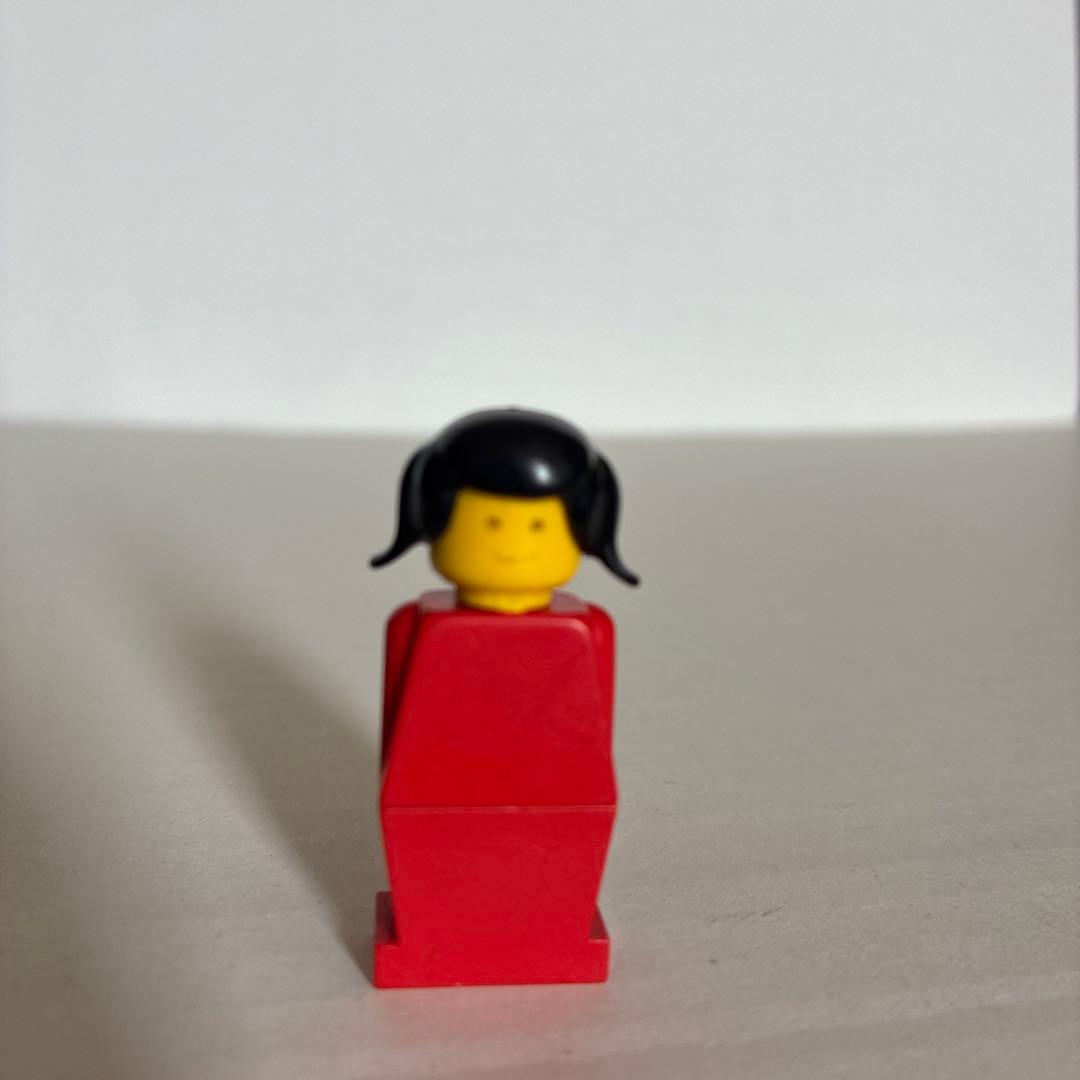 LEGO 迷你人仔 女孩 红色衣服 老乐高