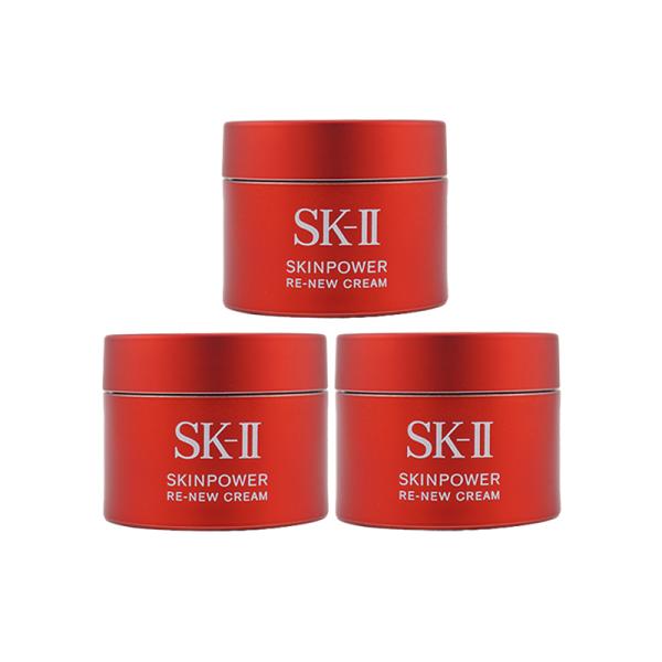 [3個セット]SK-II SK2 エスケーツー スキンパワー リニュー クリーム 15g 美容クリーム   携帯ミニサイズ お試し[ギフトラッピング対応]