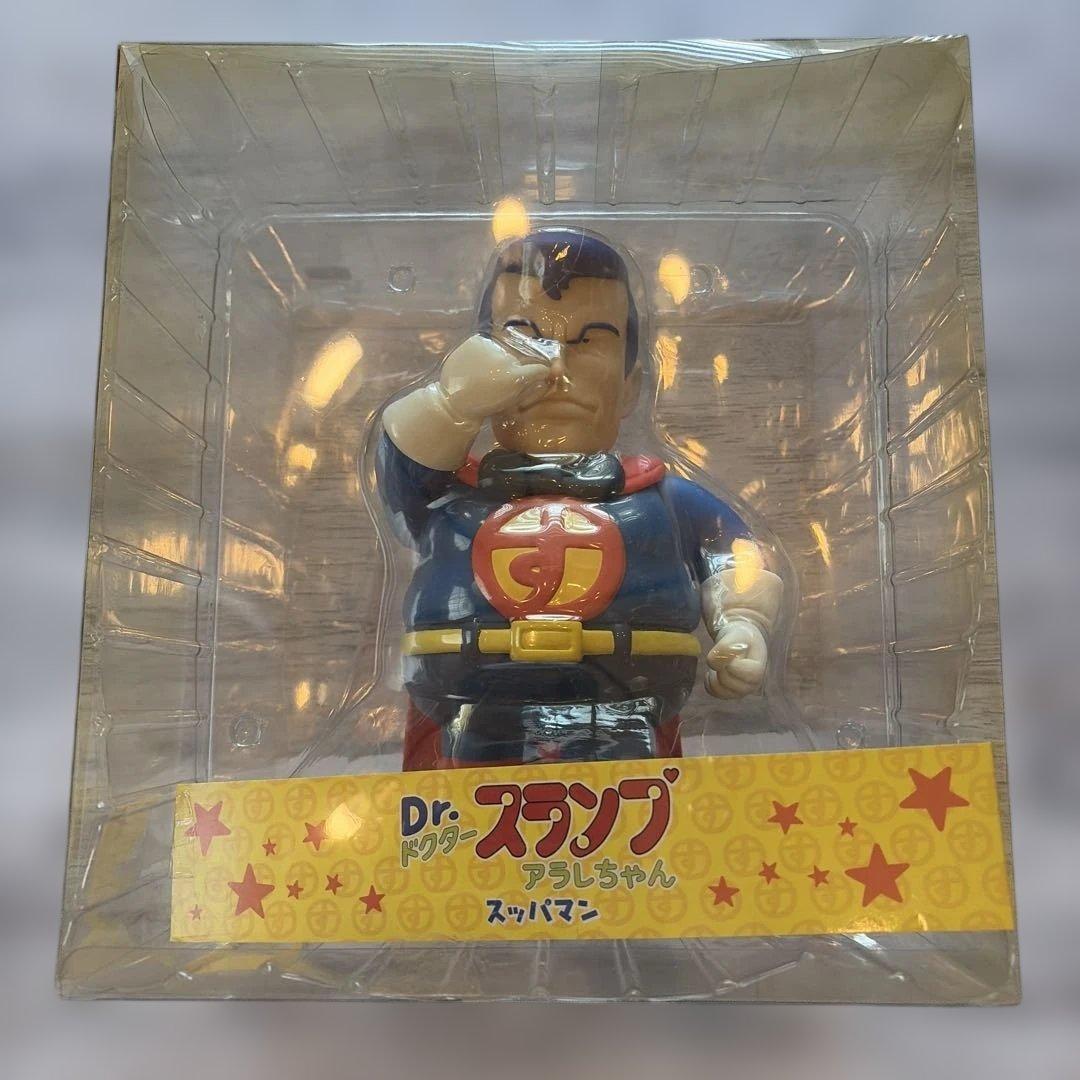 Dr. Slump Arale-chan Suppaman Figure (Authentic)