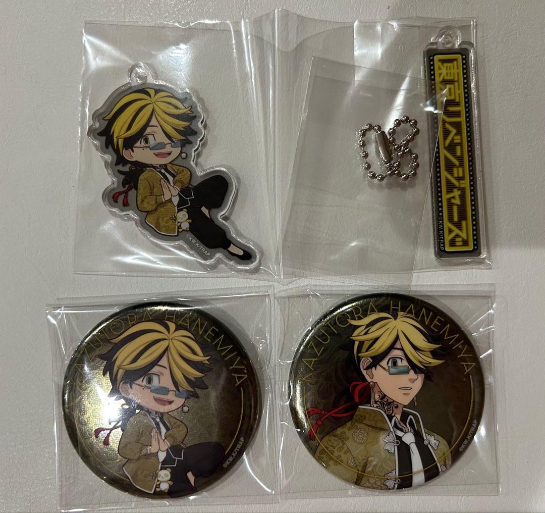 Tokyo Revengers Animega Sofmap China Can Badge Key Chain Hanaichi Ikkoku