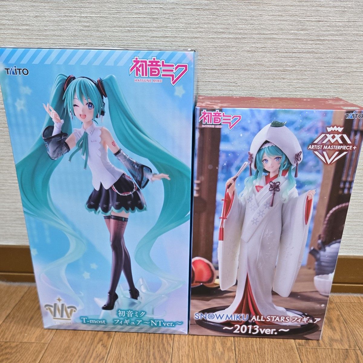 初音未来 手办 SNOW MIKU 2013 NT版 T-most 手办 NT版 两件套装