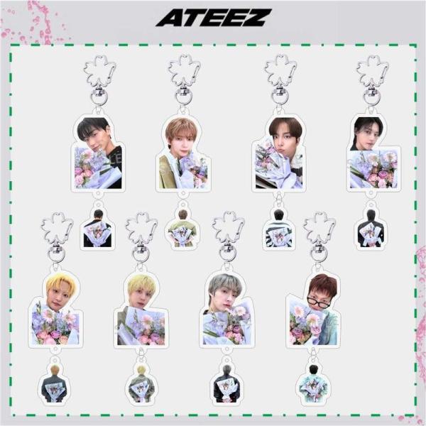 第二件半价 ATEEZ周边 钥匙扣 亚克力 Eightyies 钥匙链 周边钥匙扣 配饰 ateez 手机 钥匙 汽车装饰 时尚 小物 装饰品