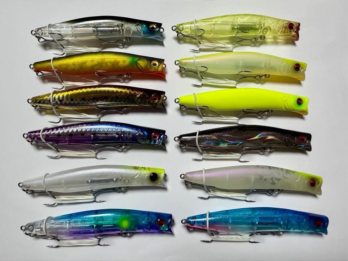 Megabass KAGELOU 100F 12个装 赠品附带3D眼 阴影100