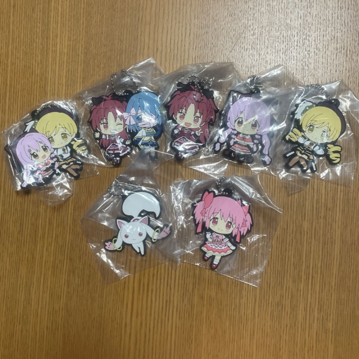 Puella Magi Madoka Magica Capsule Rubber Mascot Walpurgis Night Revolving Heaven Rubber Keychain