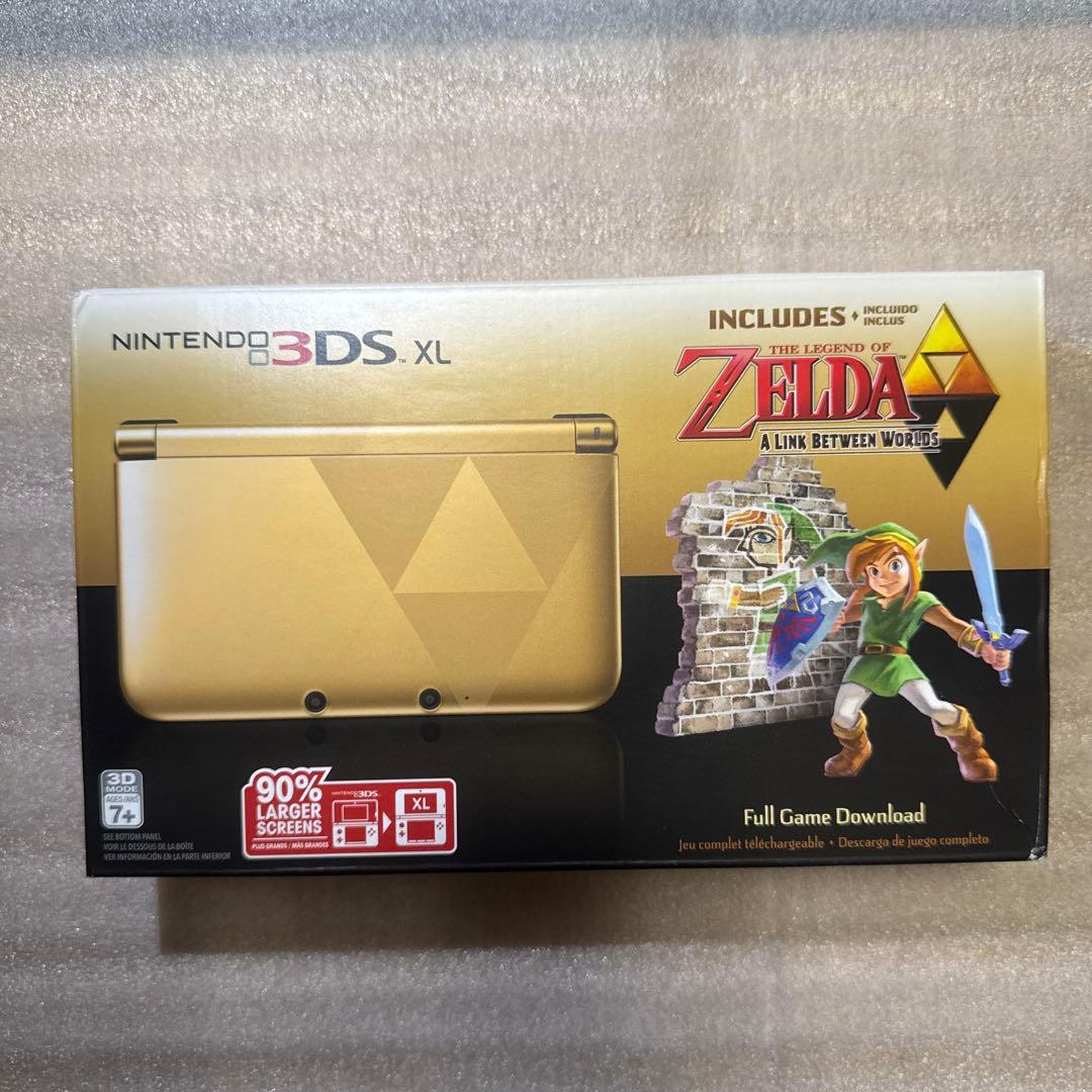 (北美版) 任天堂3DS XL 塞尔达传说 世界间的林克 限定版