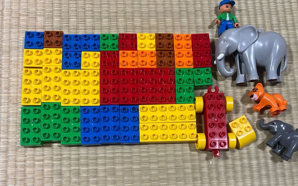 LEGO dupro block集中销售动物花样滑冰