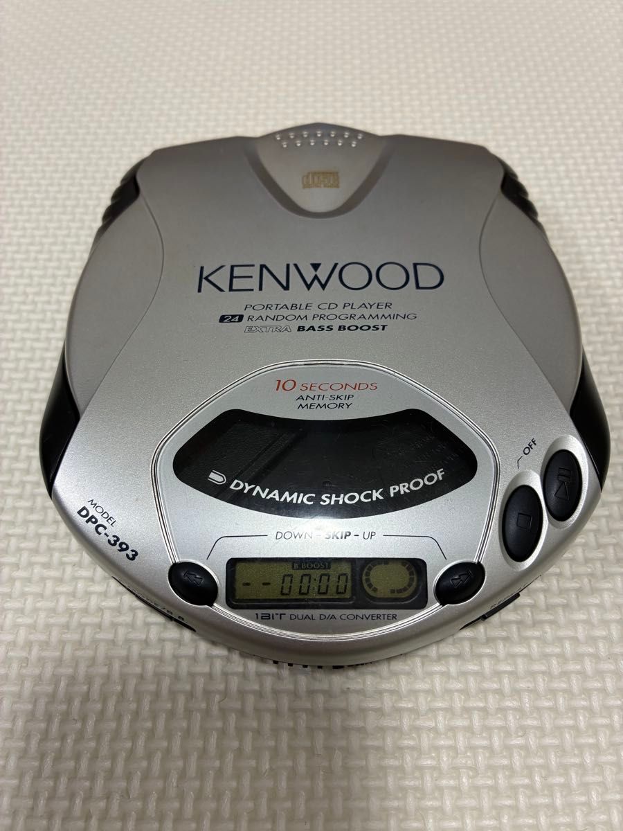 KENWOOD 便携式 CD 播放器 DPC-393 1BIT 双 D/A 转换器
