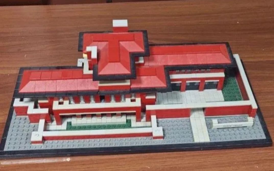 LEGO 乐高 建筑系列 罗比住宅 21010 弗兰克·劳埃德·赖特