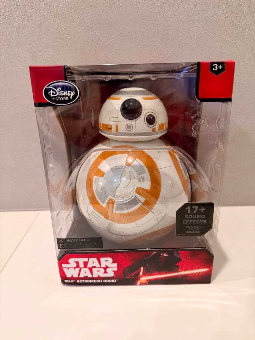 迪士尼商店限定 星球大战 BB-8 带声音 可动 ★未开封★