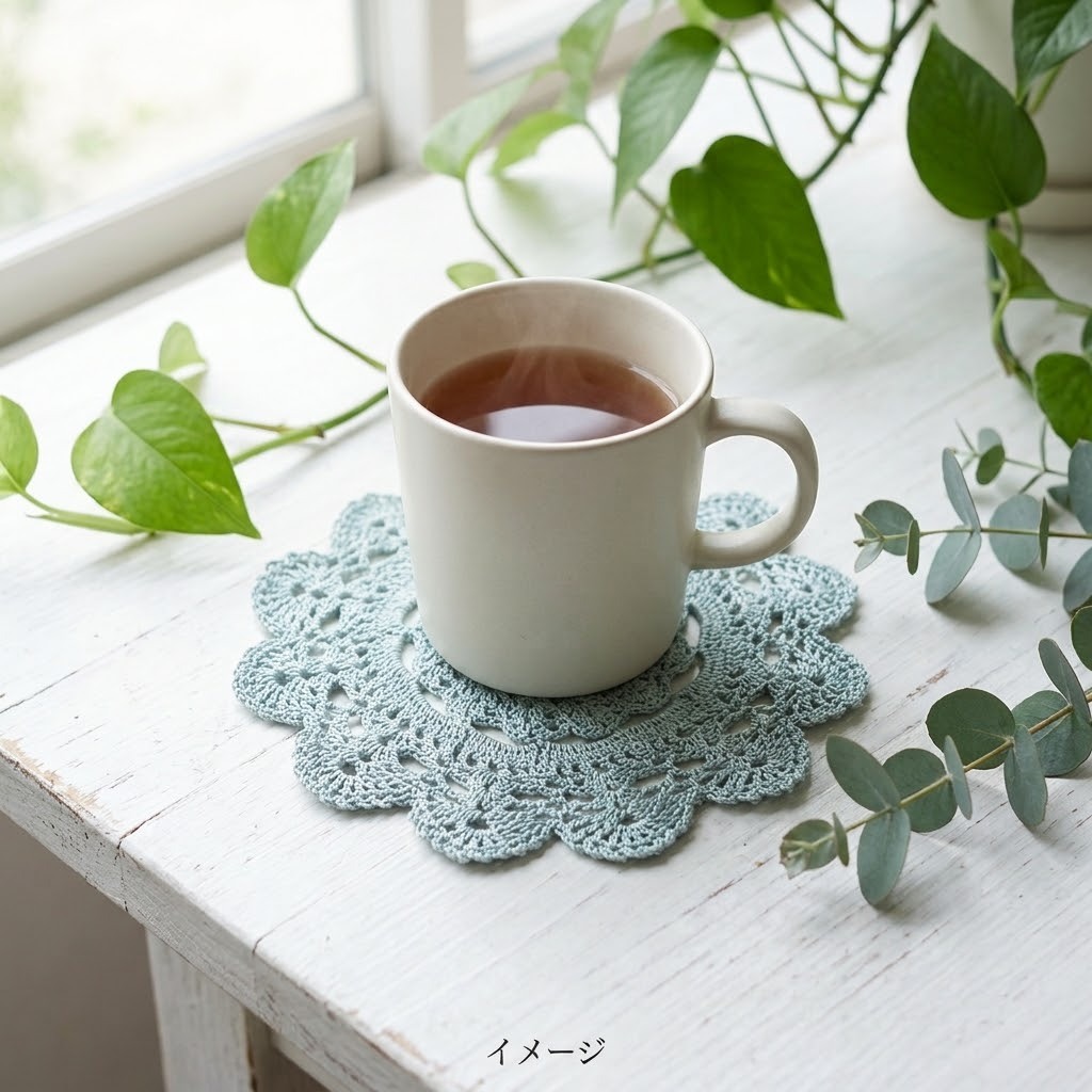 【降价了】137花边编织多利Green约10cm钩针编织