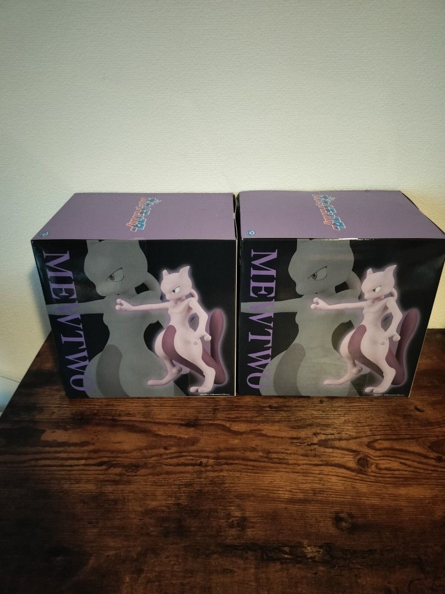宝可梦 Mewtwo 超梦手办 2个套装奖品