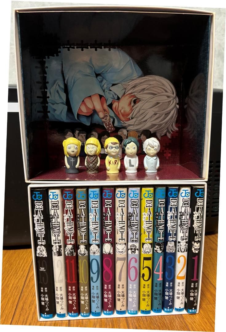 [Bonus Included] DEATH NOTE Complete Set with Figure First Edition Limited Special Edition